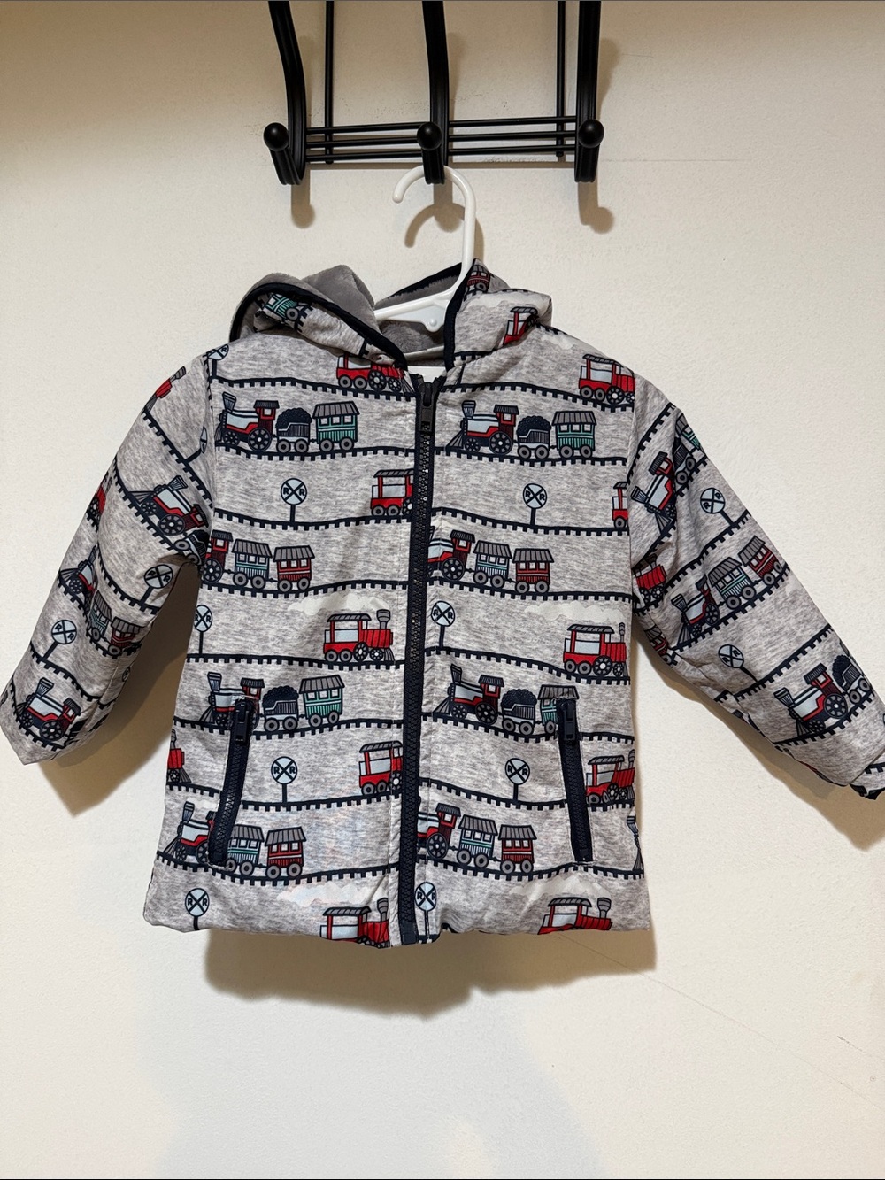 Mick Mack fleece lined train jacket